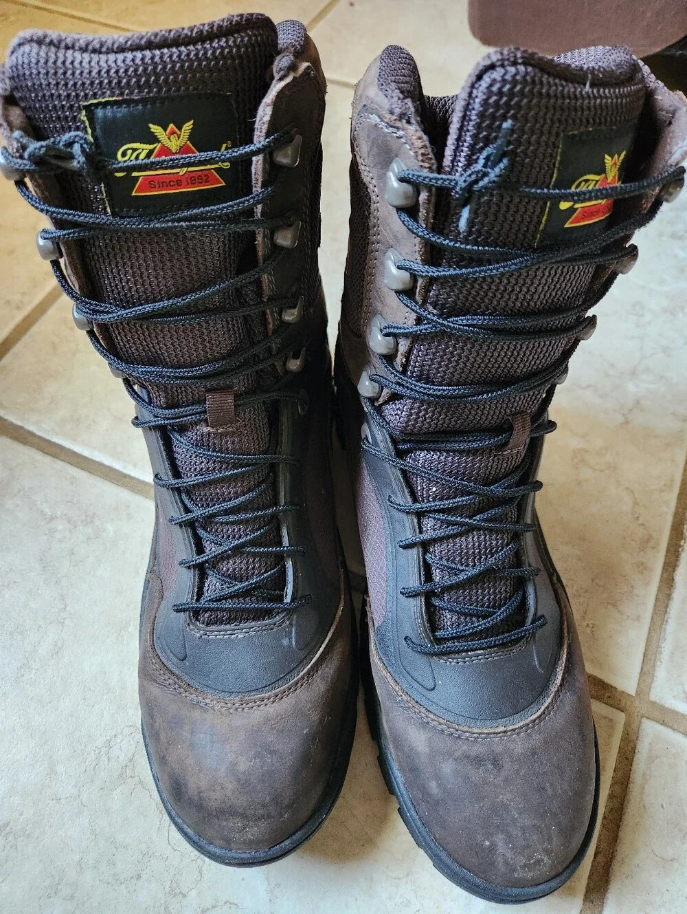 Thorogood Veracity GTX Gore-Tex Waterproof Leather Work Boots Mens 10M Brown